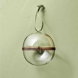 Hinged Smooth Glass Christmas Tree Ornament - Hearth & Hand with Magnolia 2025
